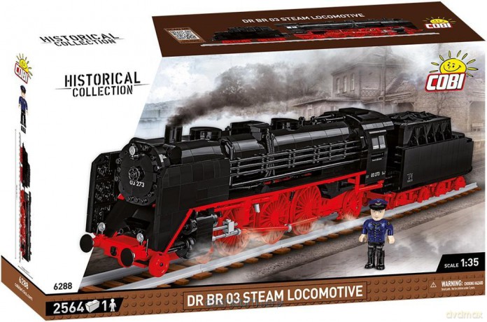 Historical Collection DR BR 03 Steam Locomotive [KLOCKI]