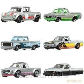 Hot Wheels Wielopak Zamac Zestaw 6 metal pojazdów