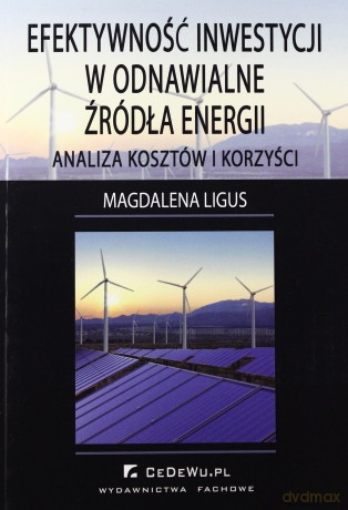 Efektywność inwestycji w odnawialne źródła energii [KSIĄŻKA]