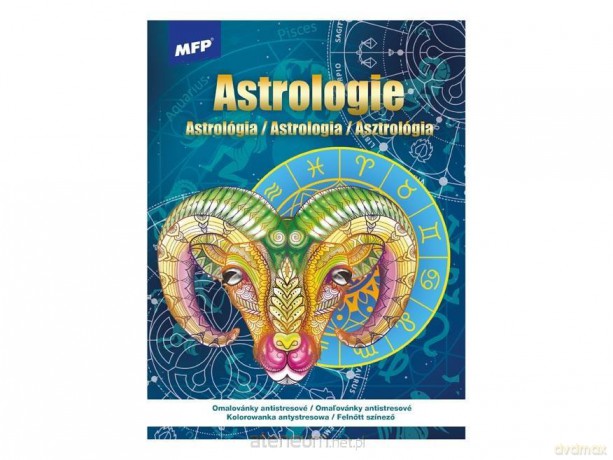 Kolorowanka antystresowa Astrologia