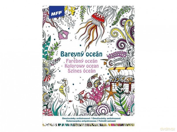 Kolorowanka antystresowa Kolorowy ocean 210x290mm