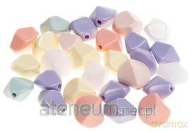 Koraliki akrylowe do nawlekania 20g