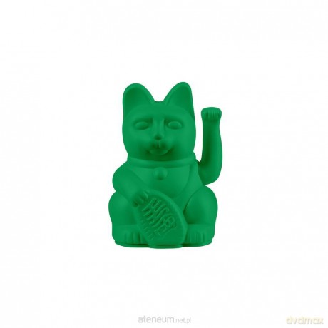 Kot szczęścia mini zielony 9,8cm [FIGURKA]