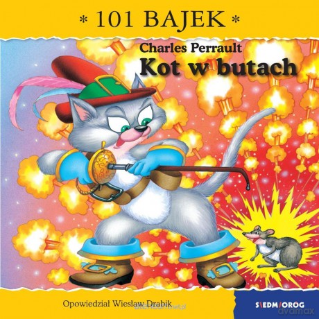 Kot w butach. 101 bajek - Wiesław Drabik [KSIĄŻKA]
