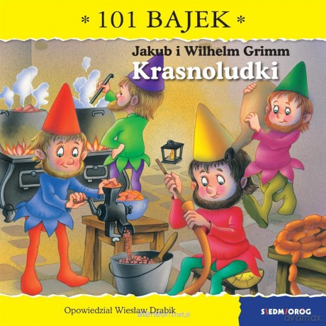 Krasnoludki. 101 bajek - Wiesław Drabik [KSIĄŻKA]