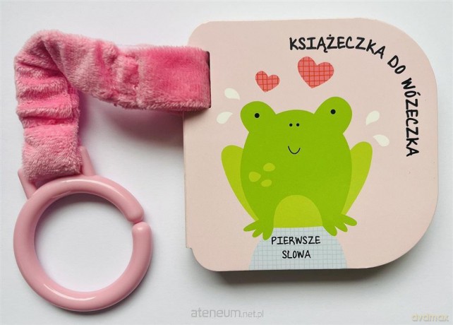 Książeczka do wózeczka. Pierwsze słowa [KSIĄŻKA]