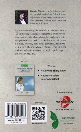 Ekologiczne sprzątanie. Skutecznie, zdrowo, tanio [KSIĄŻKA]