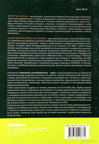 Ekonomika Przedsiębiorstw cz.1 [KSIĄŻKA]