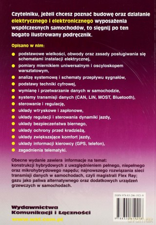 Elektrotechnika i elektronika w pojazdach w. 2013 [KSIĄŻKA]