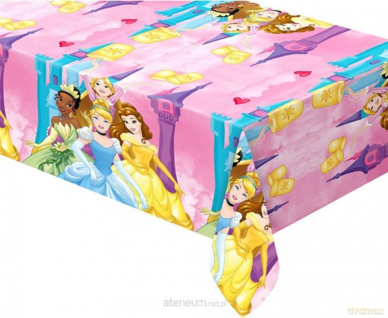 Obrus plastikowy Princess Live Story 120x180cm
