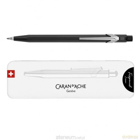 Ołówek automatyczny Fixpencil 2mm w pudełku czarny