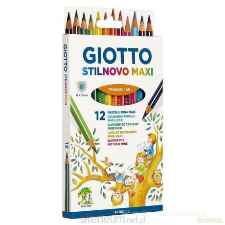 Ołówek Stilnovo Maxi 12 kolorów