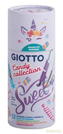 Pisaki Turbo Soft Brush Candy Collection 12 kol