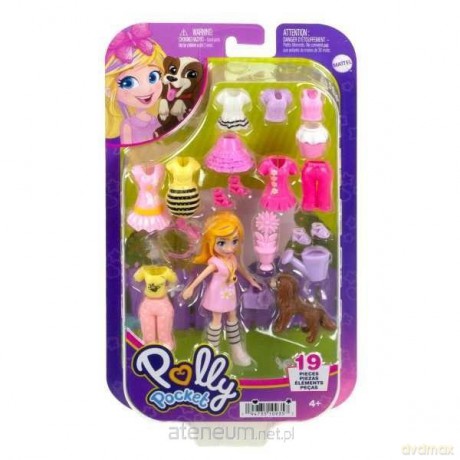 Polly Pocket Lalka + ubranka asortyment HKV89