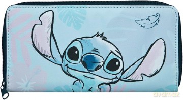 Portfel zamykany na suwak Stitch
