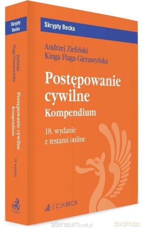 Postępowanie cywilne. Kompendium z testami online [KSIĄŻKA]