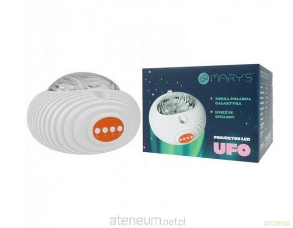 Projektor ufo galaktyka RGBW z pilotem