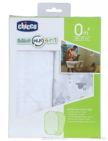 Prześcieradło do Baby Hug 4w1 grey sheep 2szt