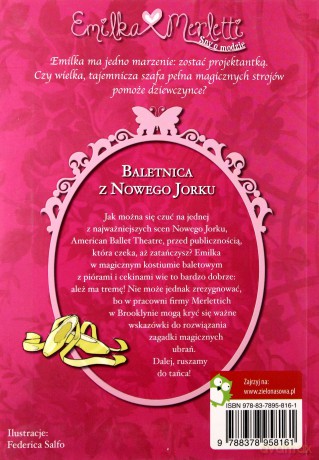 Emilka Merletti - Baletnica z Nowego Yorku [KSIĄŻKA]