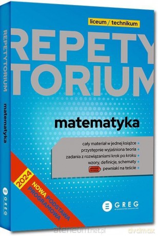 Repetytorium LO 2024-2026 - Matematyka [KSIĄŻKA]