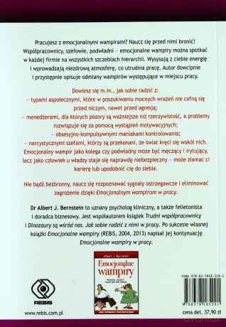 Emocjonalne wampiry w pracy [KSIĄŻKA]