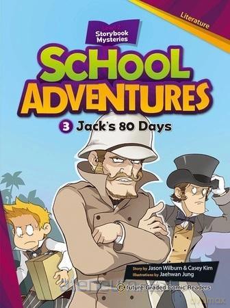 School Adventures Level 2 cz.3 Jack's 80 Days [KSIĄŻKA]
