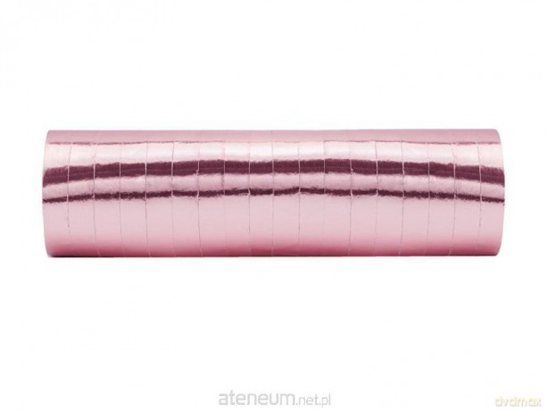 Serpentyny różowe złoto 3,8m 18 szt