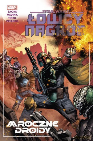 Star Wars (Tom 7) Łowcy nagród. Mroczne droidy - Ethan Sacks [KOMIKS]