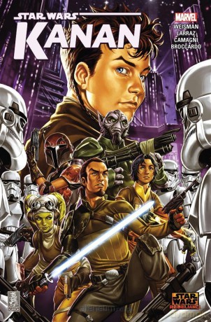 Star Wars. Kanan. Ostatni padawan - Greg Weisman, Andrea Broccardo, Jacopo Camagni, Pepe Larraz [KOMIKS]