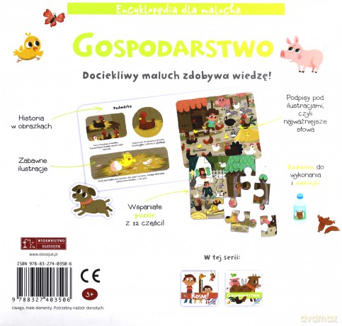 Encyklopedia dla malucha. Gospodarstwo [KSIĄŻKA]