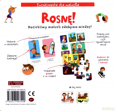 Encyklopedia dla malucha. Rosnę [KSIĄŻKA]