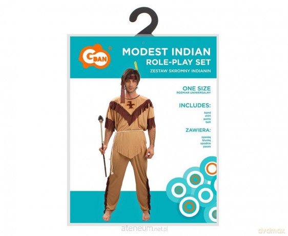 Strój dla dorosłych Skromny Indianin rozm.uniw.