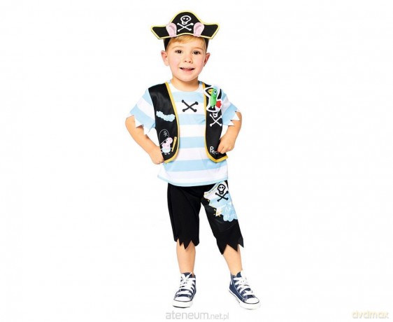 Strój dla dzieci Peppa Pig George Pirate rozm 3-4