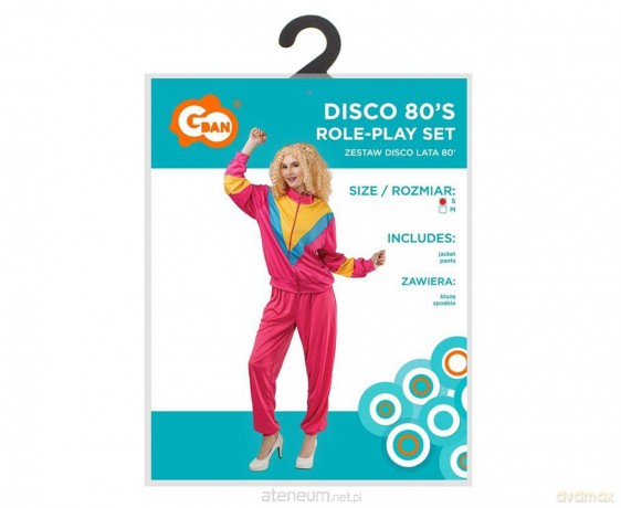 Strój dla kobiet Disco Lata 80 rozm. S