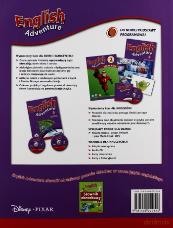 English Adventure 3 pakiet w.2010 [KSIĄŻKA]