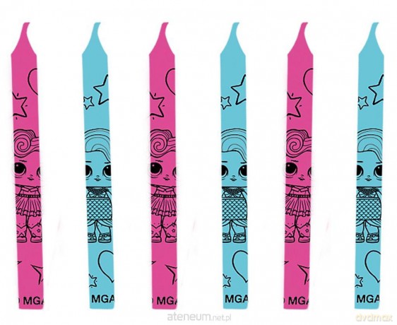 Świeczki LOL Glitterati 12szt