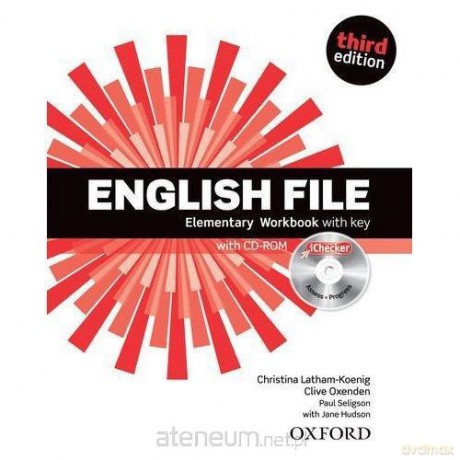 English File 3E Elementary WB With Key [KSIĄŻKA]+[CD]