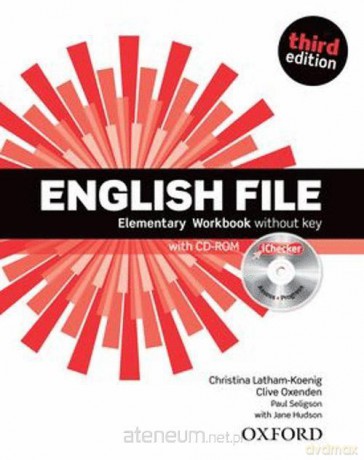 English File 3E Elementary WB Without Key [KSIĄŻKA]+[CD]