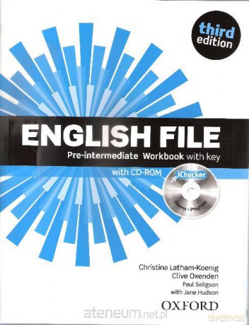 English File 3E Pre-Int WB With Key [KSIĄŻKA]+[CD]