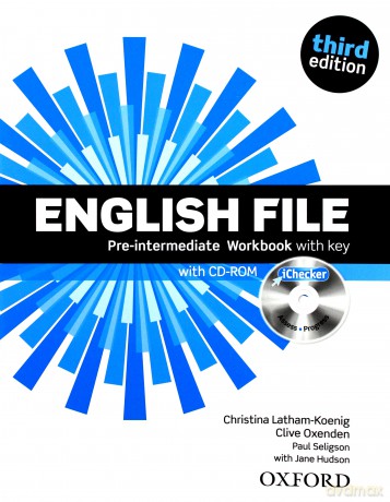 English File 3E Pre-Int WB With Key [KSIĄŻKA]+[CD]