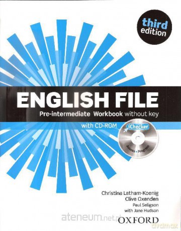 English File 3E Pre-Int WB Without Key [KSIĄŻKA]+[CD]