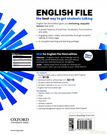 English File 3E Pre-Int WB Without Key [KSIĄŻKA]+[CD]