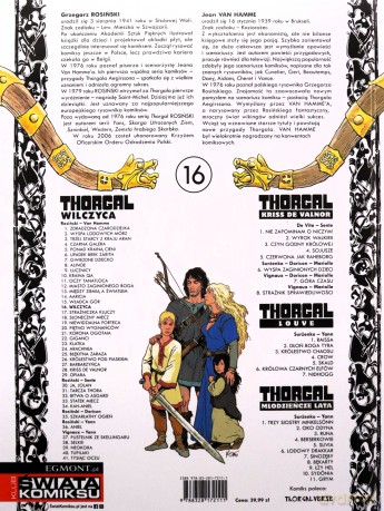 Thorgal (Tom 16) Wilczyca - Jean Van Hamme, Grzegorz Rosiński [KOMIKS]