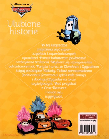 Ulubione historie. Disney Pixar Auta [KSIĄŻKA]