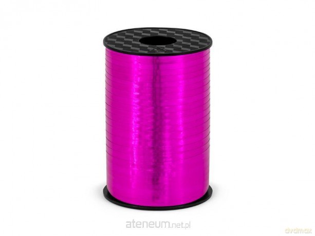 Wstążka plastikowa c. różowy 5mm/225m