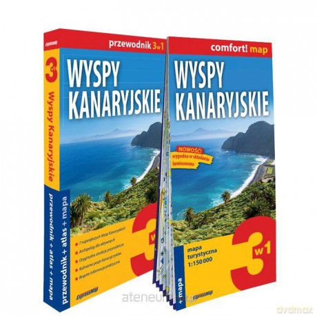 Wyspy Kanaryjskie - Zestaw Przewodnikowy 3w1 2024 - Agnieszka Waszczuk [KSIĄŻKA]