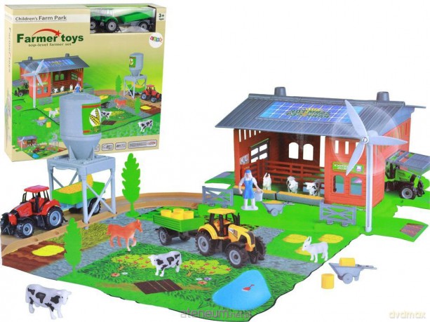 Zestaw Farma domek do złożenia Traktor [FIGURKA]