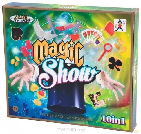 Zestaw małego magika sztuczki 10w1 [GRA]
