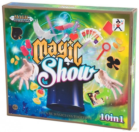Zestaw małego magika sztuczki 10w1 [GRA]