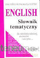 English. Słownik tematyczny [KSIĄŻKA]